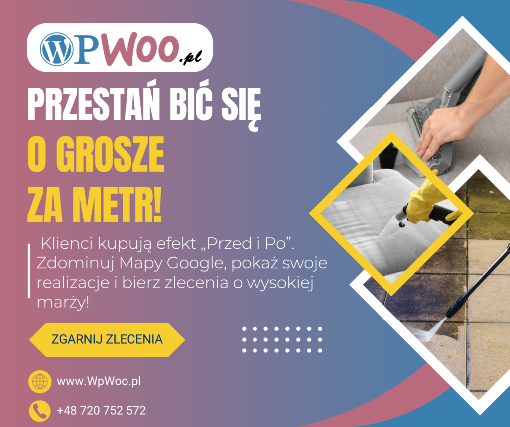 czyszczenie tapicerek i kostki brukowej
